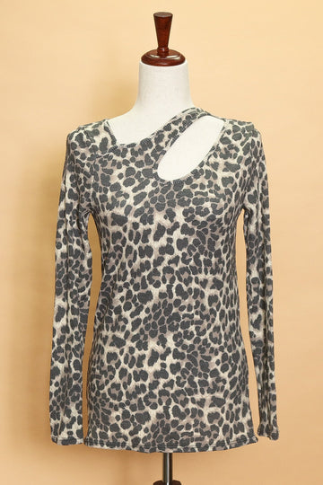 Animal Cut Out Thermal Top (6pc)