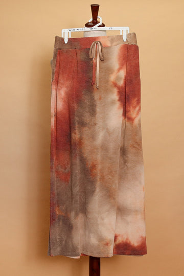 Tie Dye Long Skirt