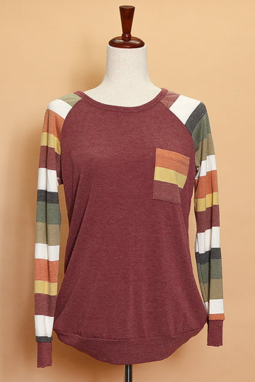 Cranberry Multi Front Pocket Sweater (4pc)
