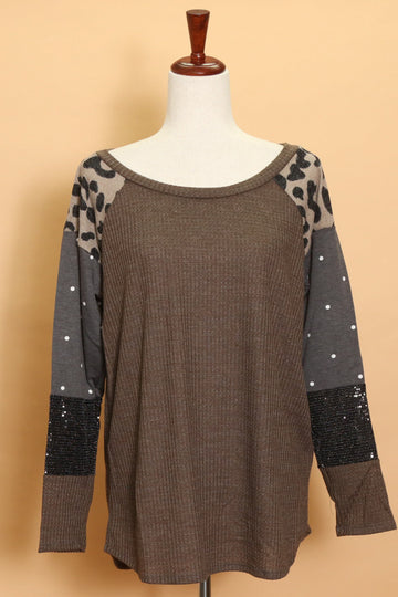 Animal Dot Sequin Thermal