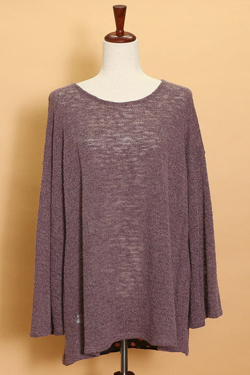Polka Dot Back Sweater