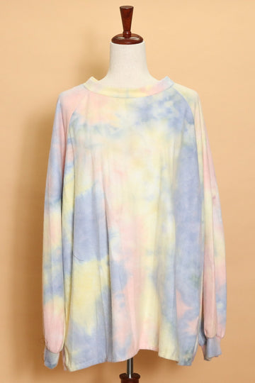 Plus Pastel Tie Dye Sweater (4pc)