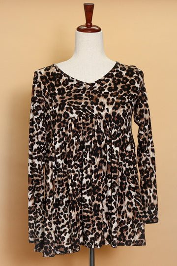 Animal Babydoll Top
