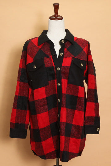 Red Plaid Jacket