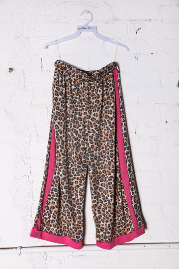 Animal Print Crop Bottoms
