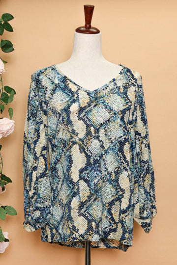 Snake Skin Blouse