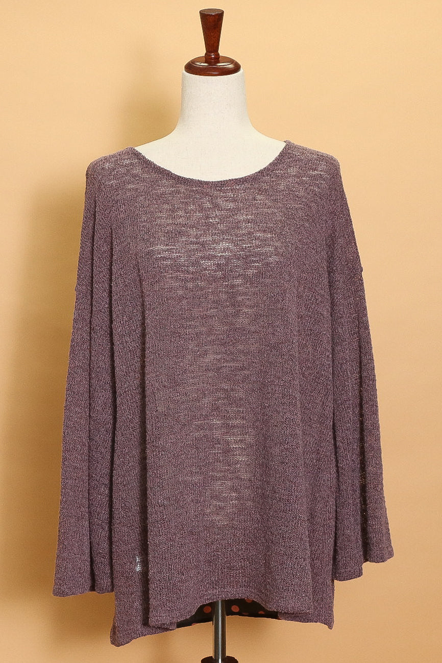Polka Dot Back Sweater