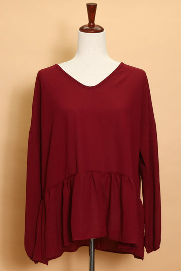 Merlot Blouse (5pc)