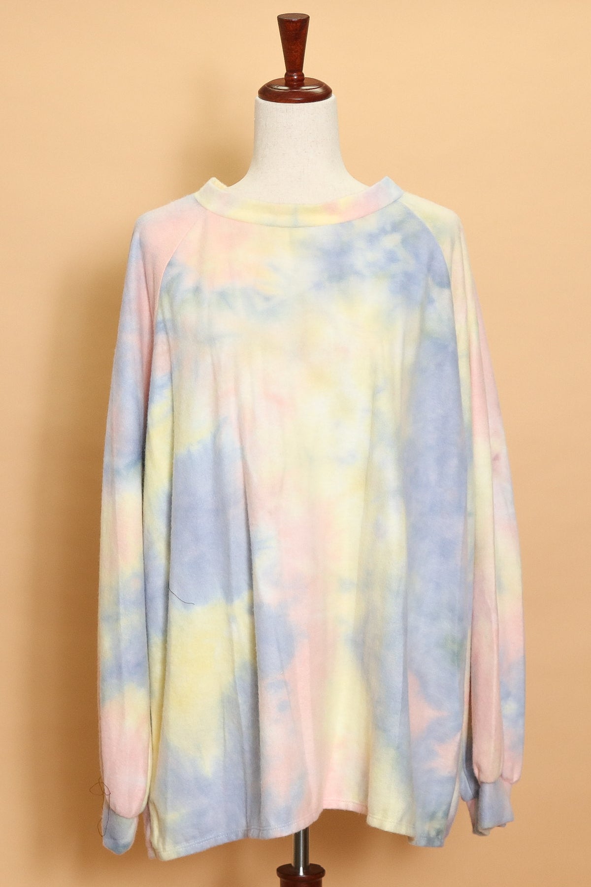Plus Pastel Tie Dye Sweater (4pc)
