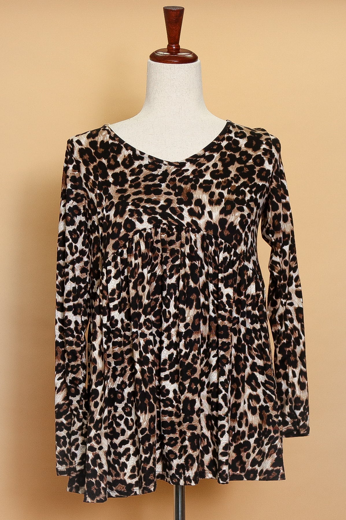 Animal Babydoll Top