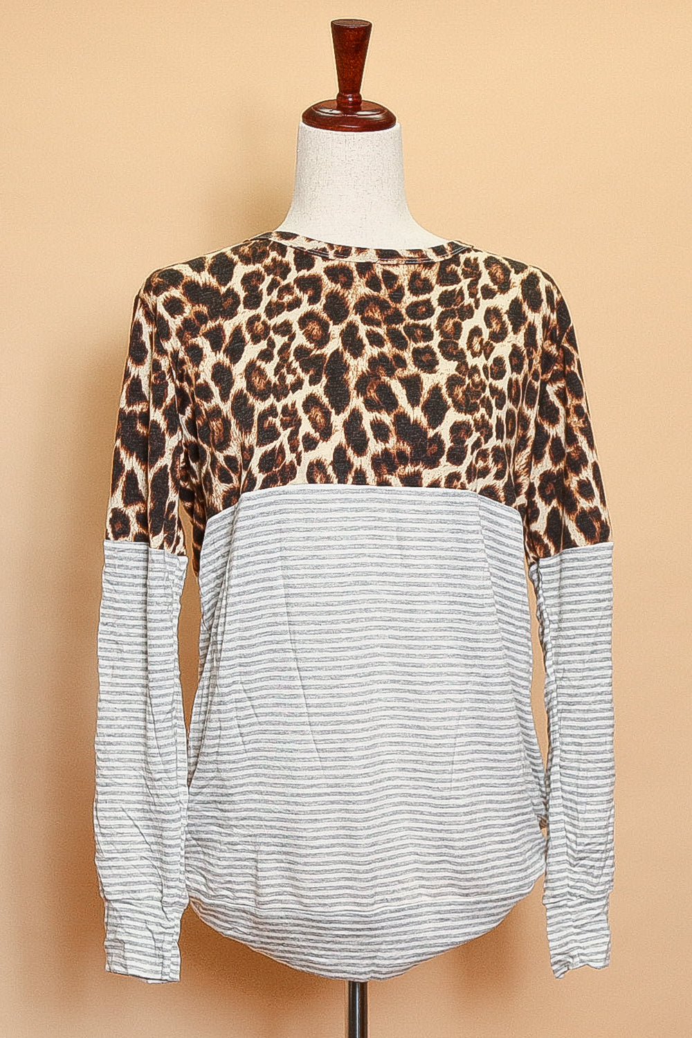 Animal Stripe Sweater