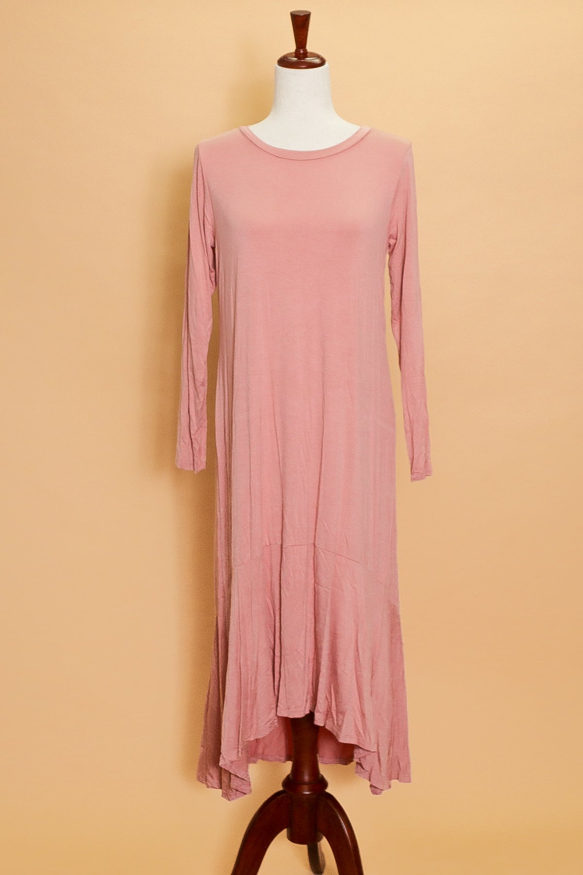 Coral Midi Dress